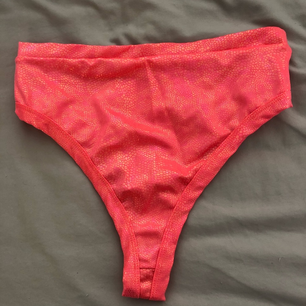 Neon orange thong rave bottoms iheartraves